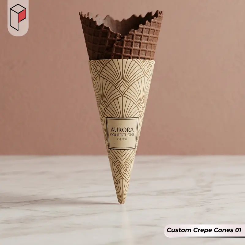Custom Crepe Cones 01