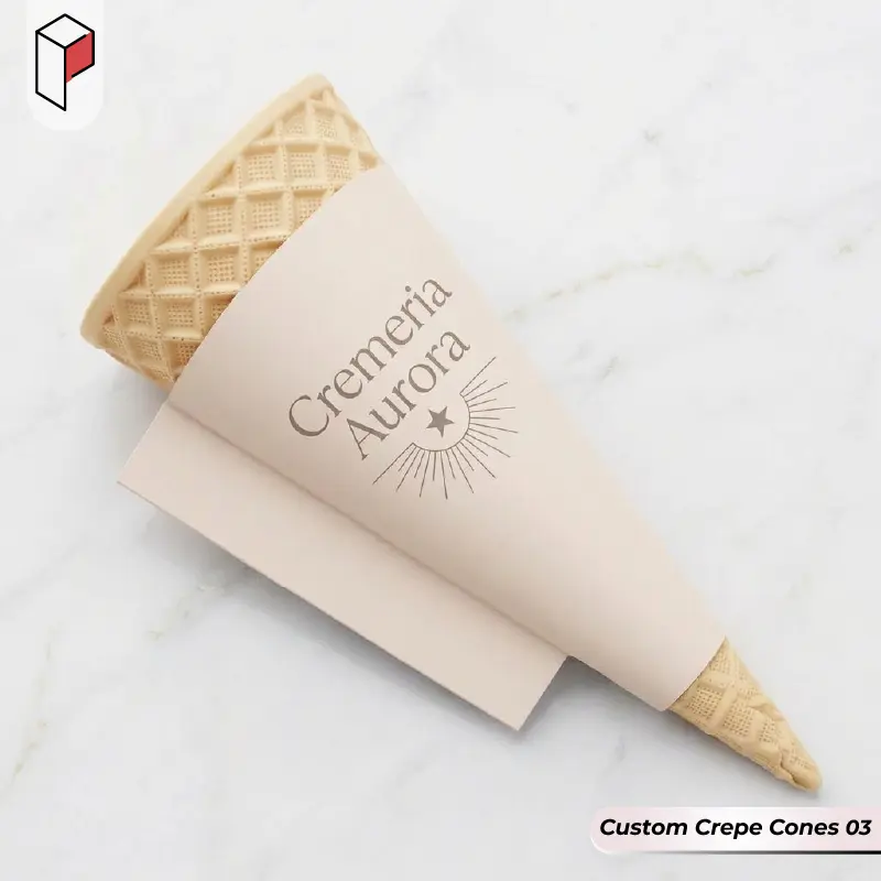 Custom Crepe Cones Wholesale 03