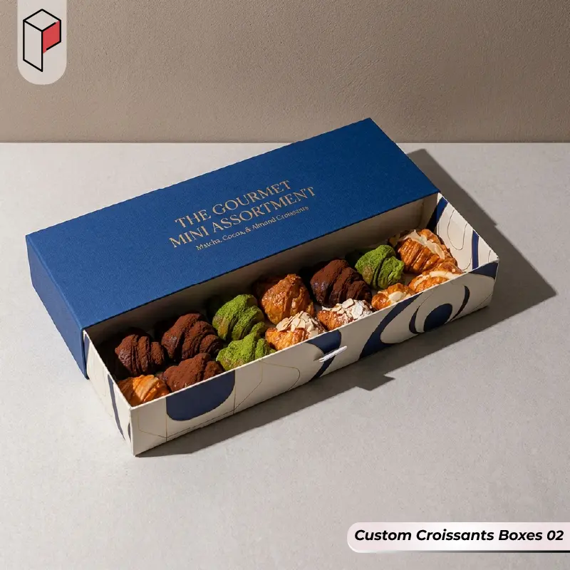Custom Croissants Boxes Wholesale 02