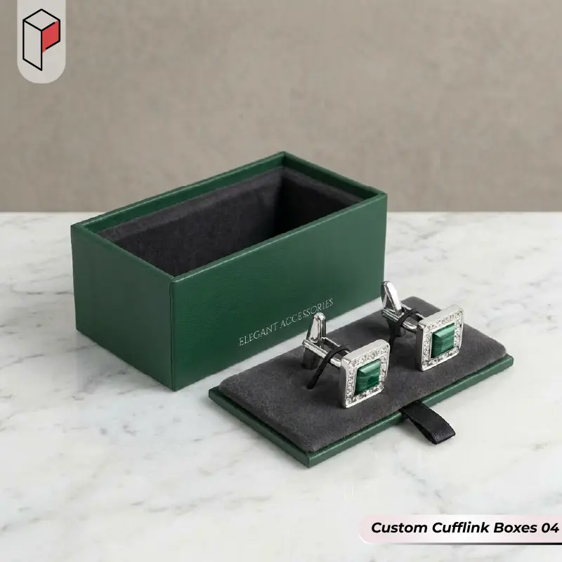 Custom Cufflink Boxes With Logo 04
