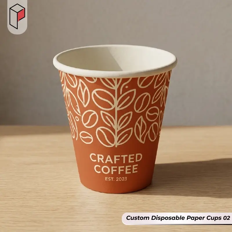Custom Disposable Paper Cups 02