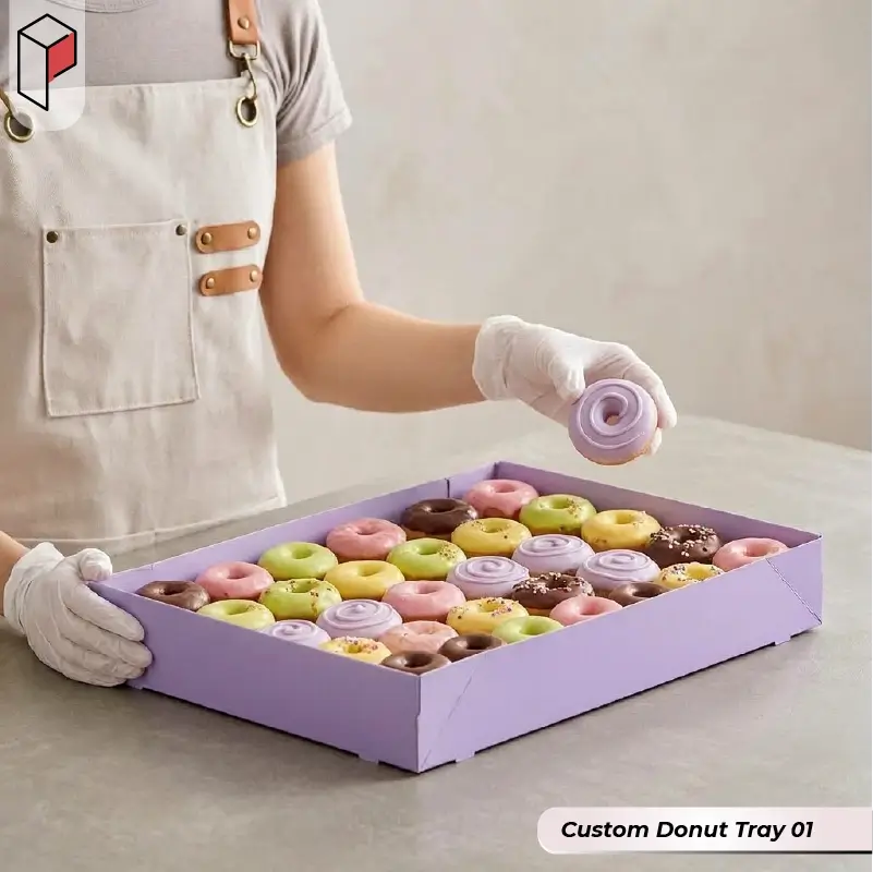 Custom Donut Tray 01