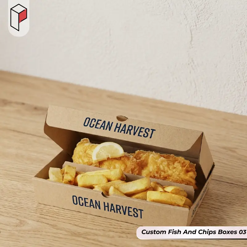 Custom Fish And Chips Boxes With logo 03