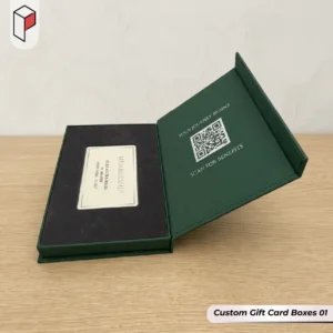Custom Gift Card Boxes