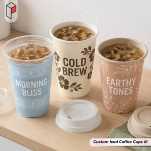 Custom Iced Coffee Cups