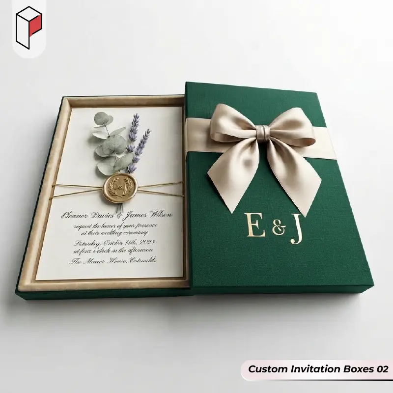 Custom Invitation Boxes Wholesale 02