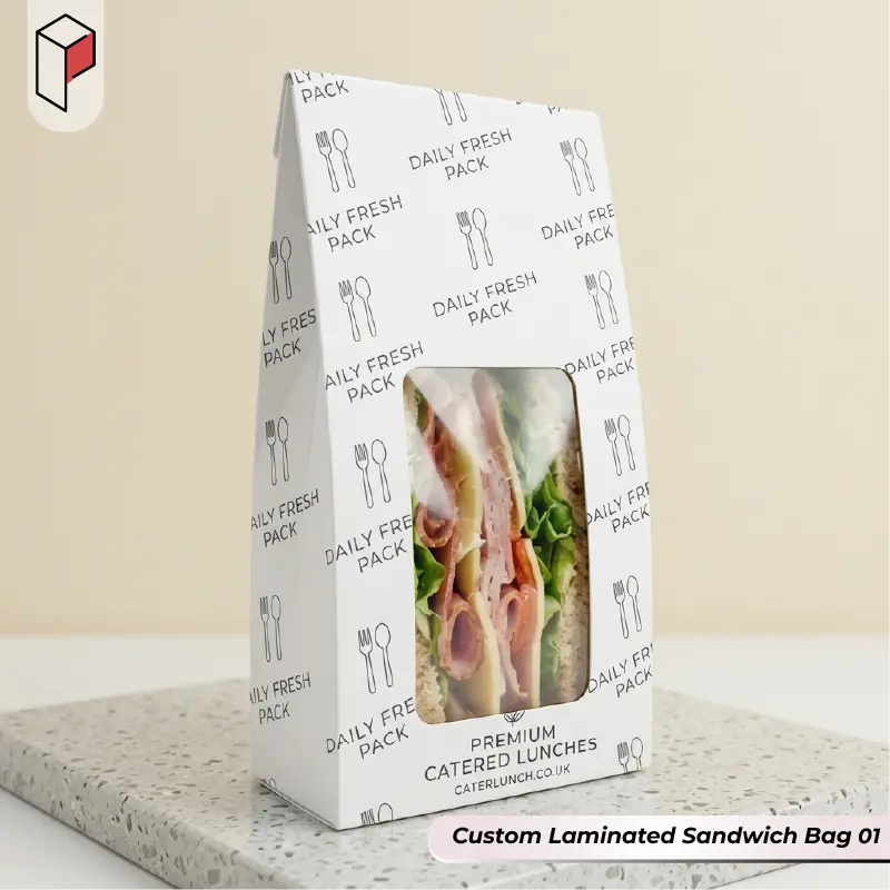 Custom Laminated Sandwich Bag 01