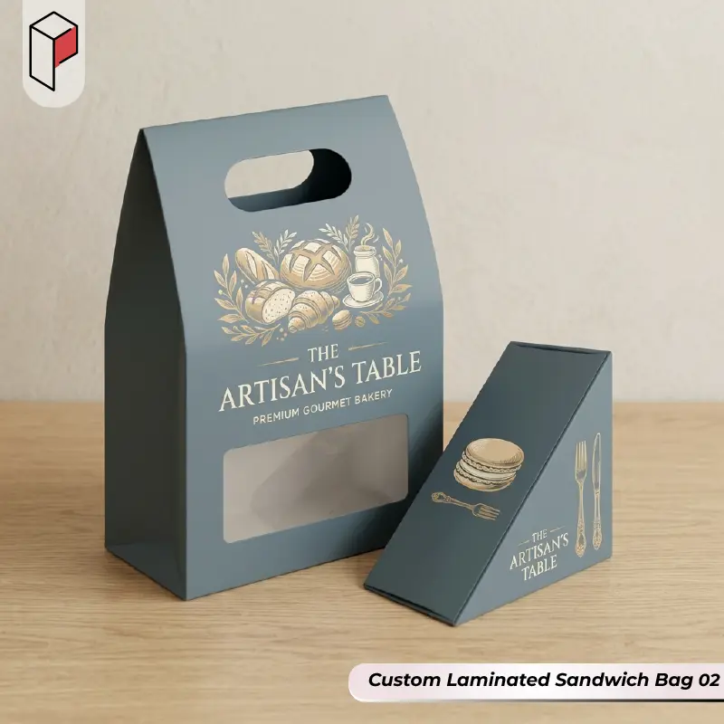 Custom Laminated Sandwich Bag wholesale 02