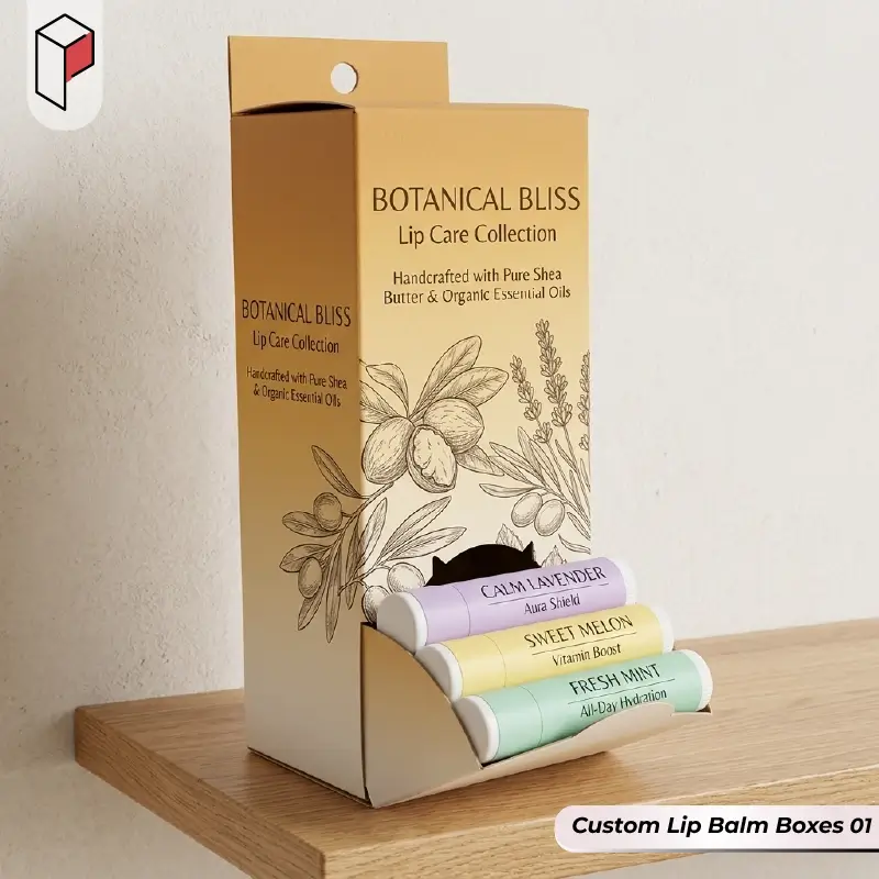 Custom Lip Balm Boxes 01