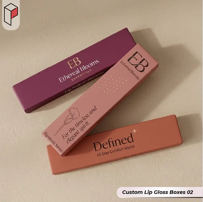 Custom Lip Gloss Boxes Wholesale 02