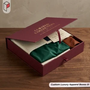 Custom Luxury Apparel Boxes