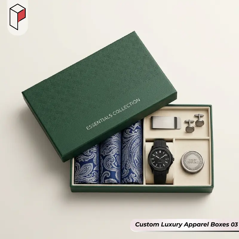Custom Luxury Apparel Packaging Boxes 03