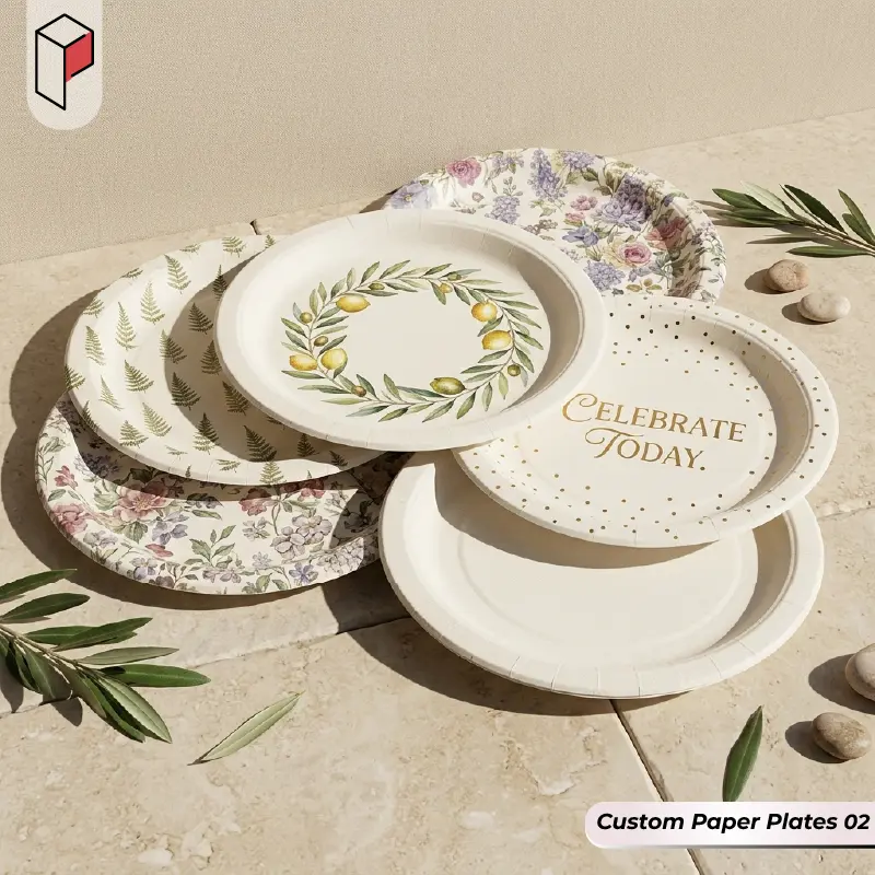 Custom Paper Plates Wholesale 02