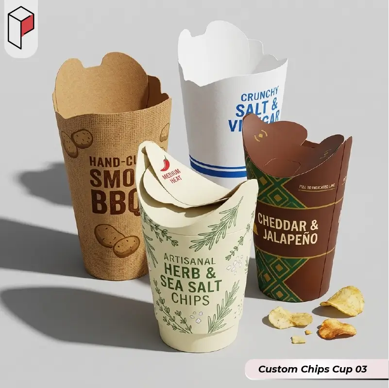 Custom Printed Chips Cup 03