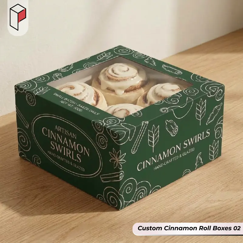 Custom Printed Cinnamon Roll Boxes 02