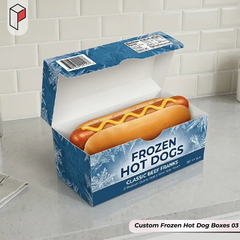 Custom Printed Frozen Hot Dog Boxes 03