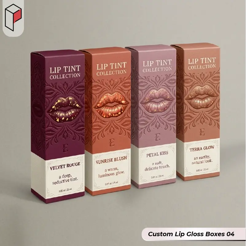 Custom Printed Lip Gloss Boxes 04