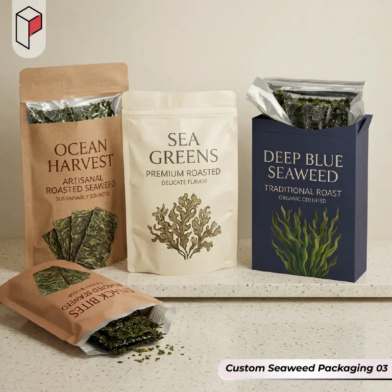 Custom Printed Seaweed Packaging 03