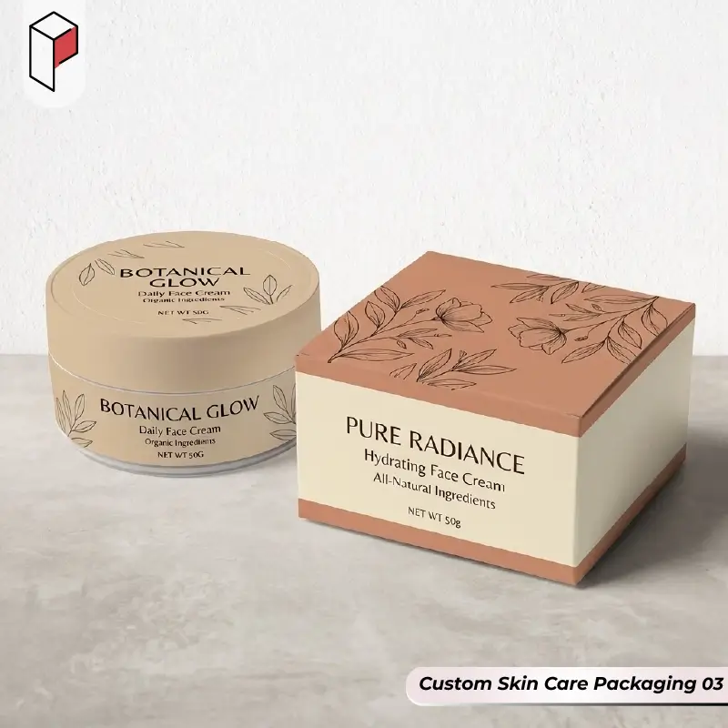 Custom Printed Skin Care Packaging 03