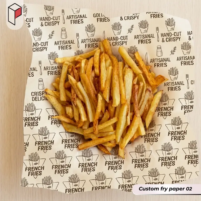 Custom fry paper wholesale 02