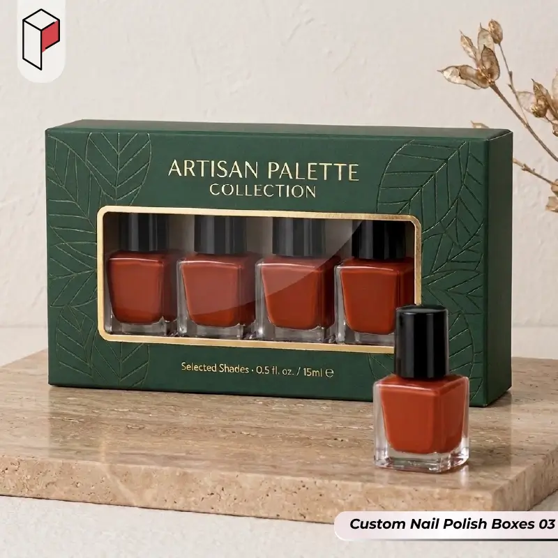 Printed Nail Polish Boxes Packaging 03