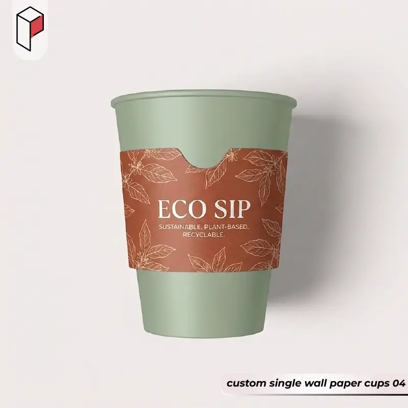 custom single wall paper cups wholesale 04