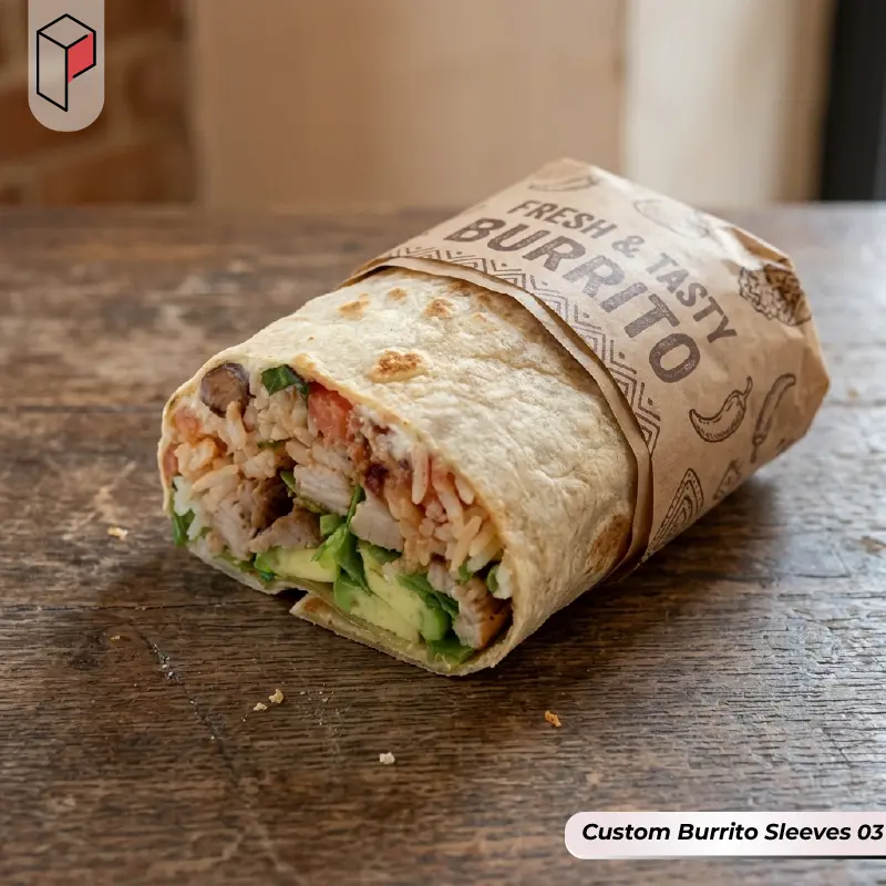 Custom Burrito Sleeves With Logo 03