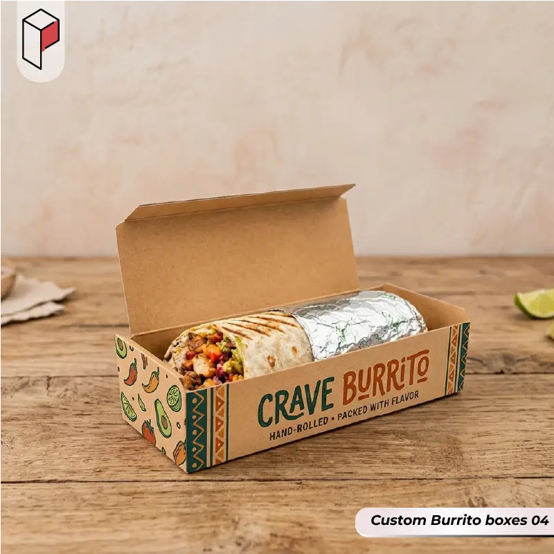 Custom Burrito boxes With Logo 04