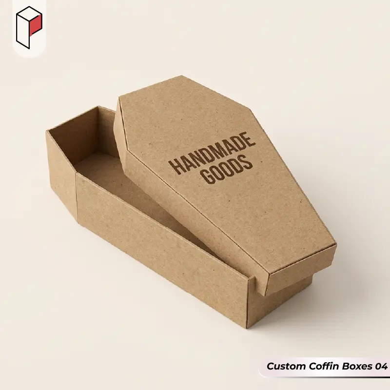Custom Coffin Boxes With Logo 04