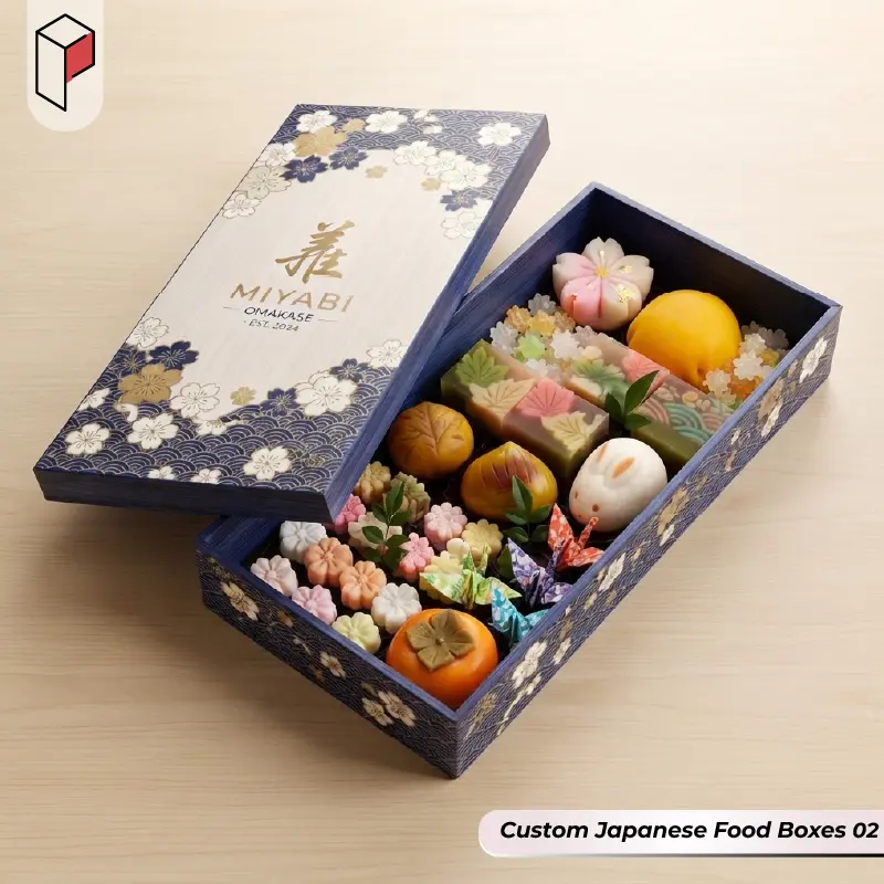 Custom Japanese Food Boxes wholesale 02