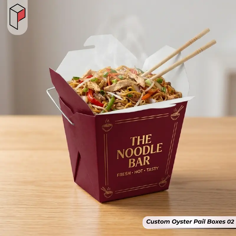 Custom Oyster Pail Boxes wholesale 02