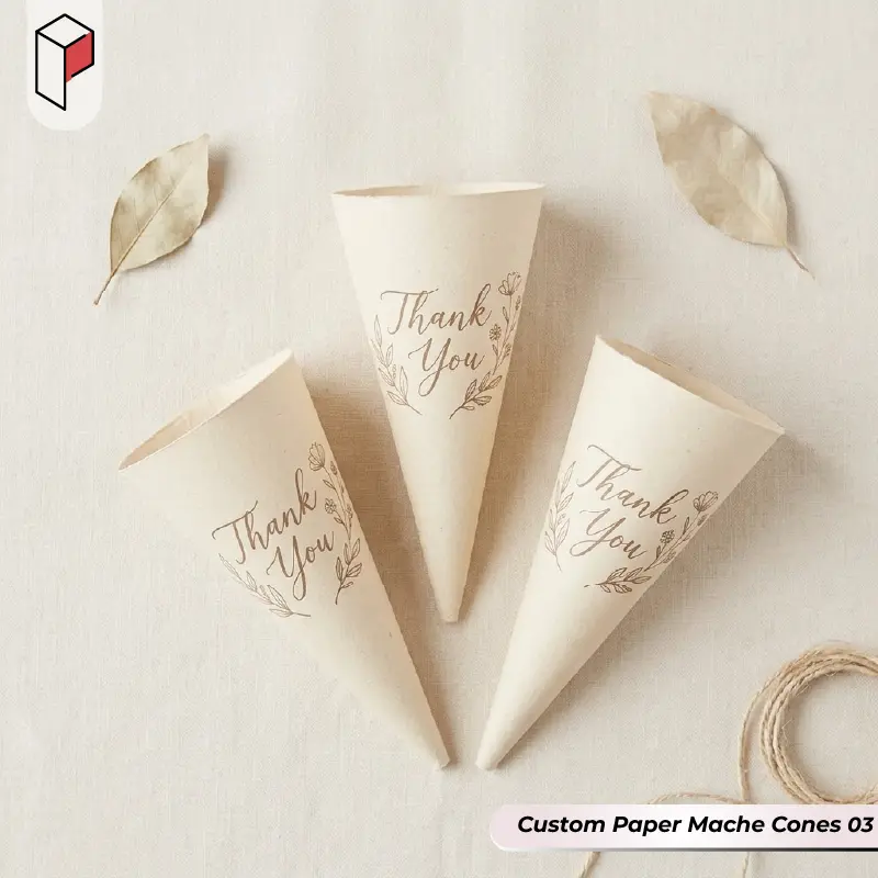 Custom Paper Mache Cones 03