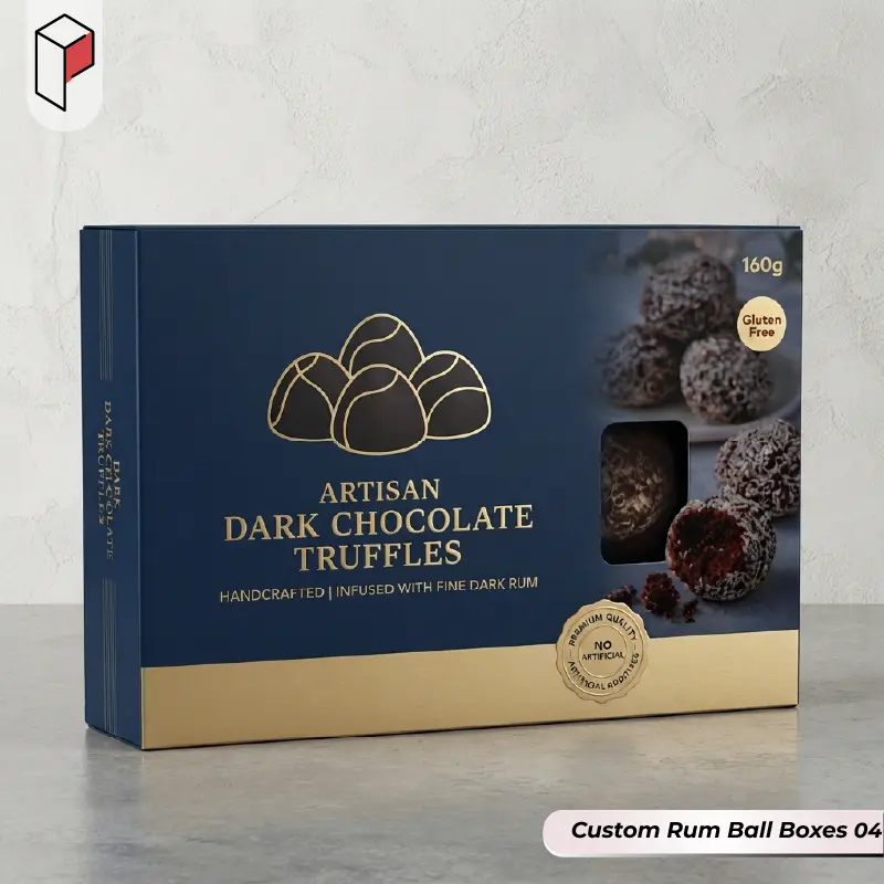 Custom Printed Rum Ball Boxes 04