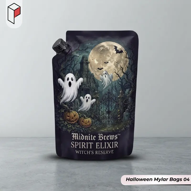 Halloween mylar bags With Logo 04