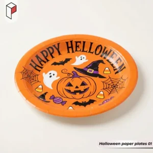Custom Halloween Paper Plates