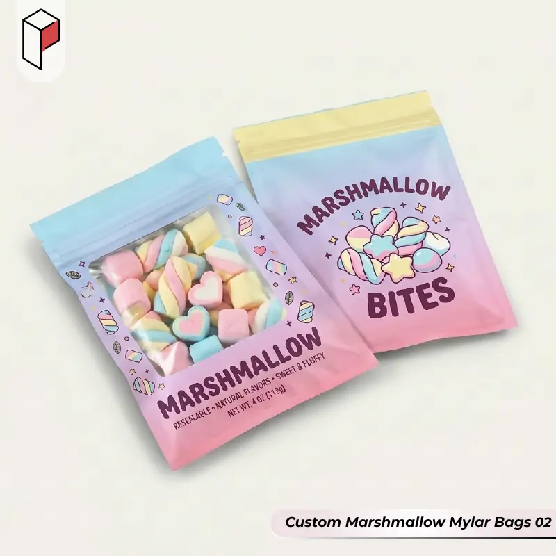 Marshmallow Mylar Bags Wholesale 02