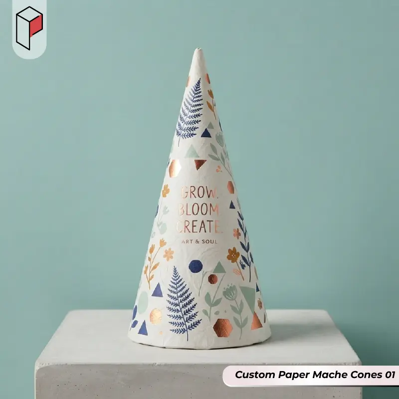 Paper Mache Cones 01