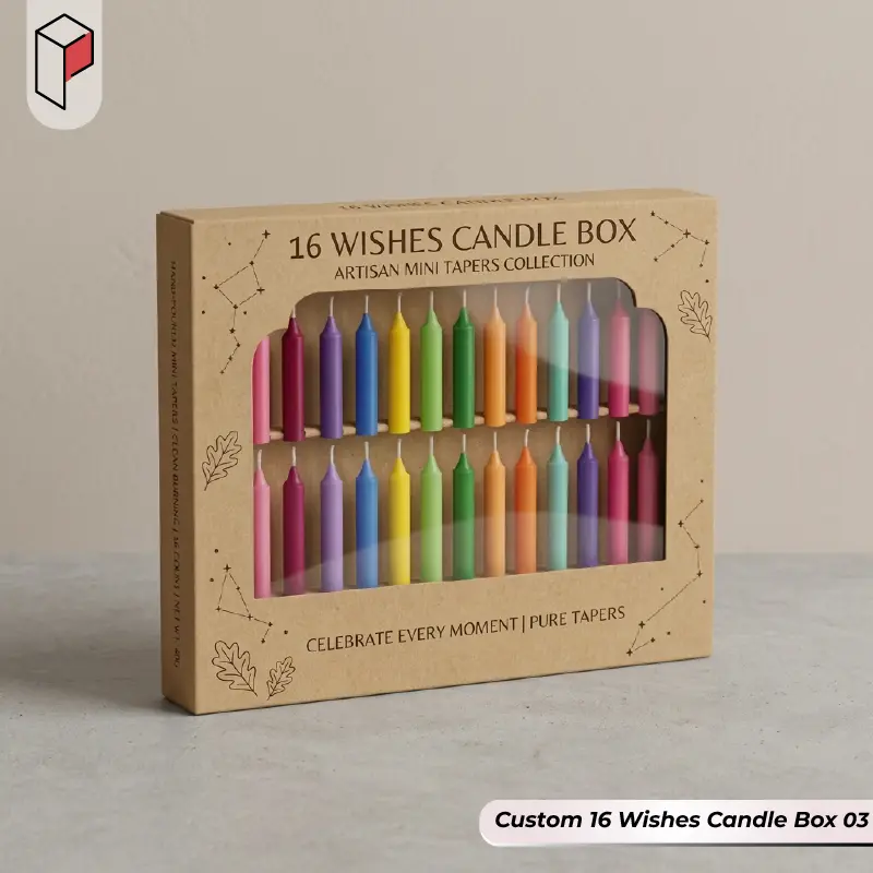 Printed 16 Wishes Candle Box 03