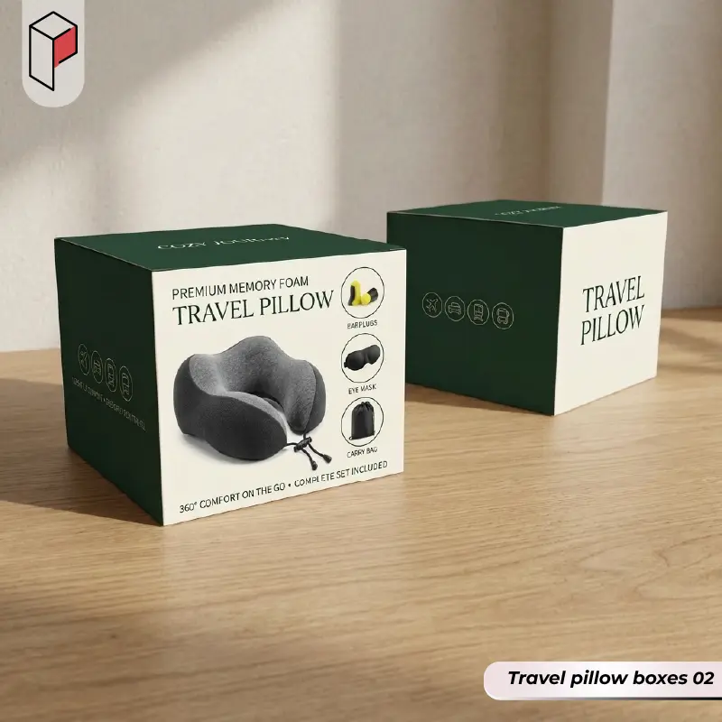 Travel pillow boxes wholesale 02
