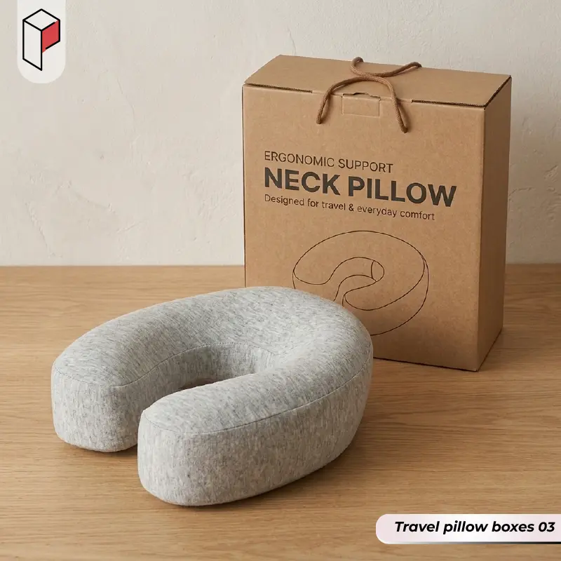 Travel pillow boxes with logo 03